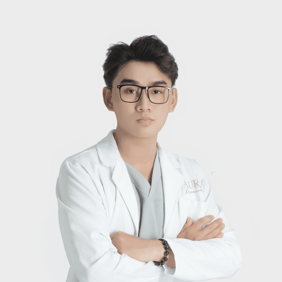 Giảng viên Bác sĩ Vũ Văn An, Trưởng khoa Thẩm mỹ nội khoa tại Aura Beauty Academy