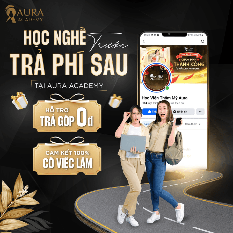 Chương trình “Học nghề trước - Trả phí sau” tại Aura Academy